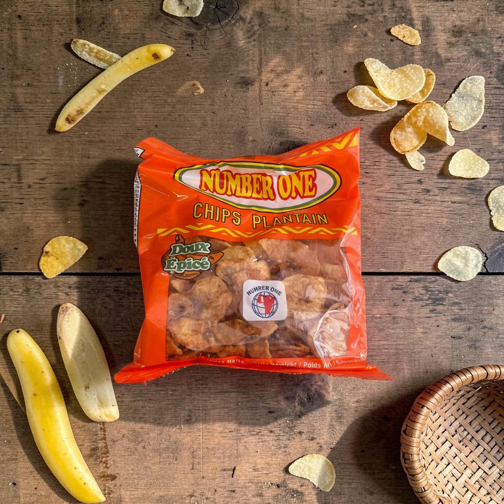 Chips plantin doux épicé
