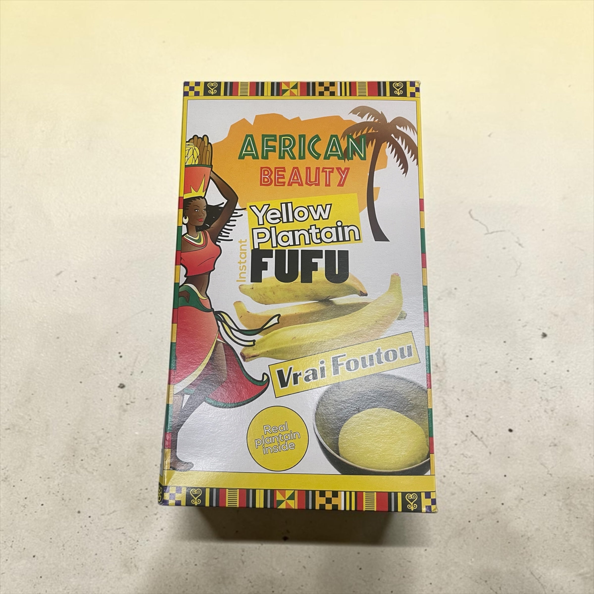 FUFU jaune african beauty