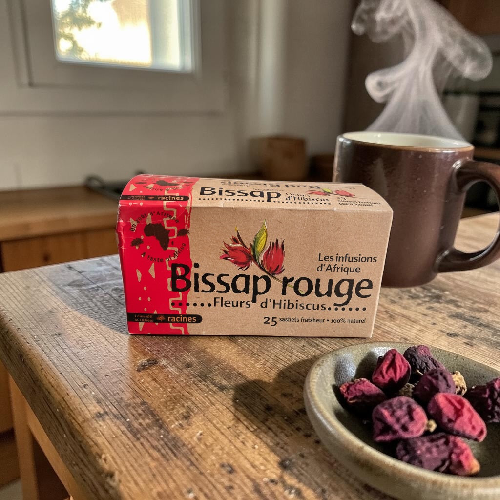 Infusion red bissap hibiscus
