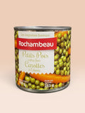 Petits pois extra fins carottes Rochambeau