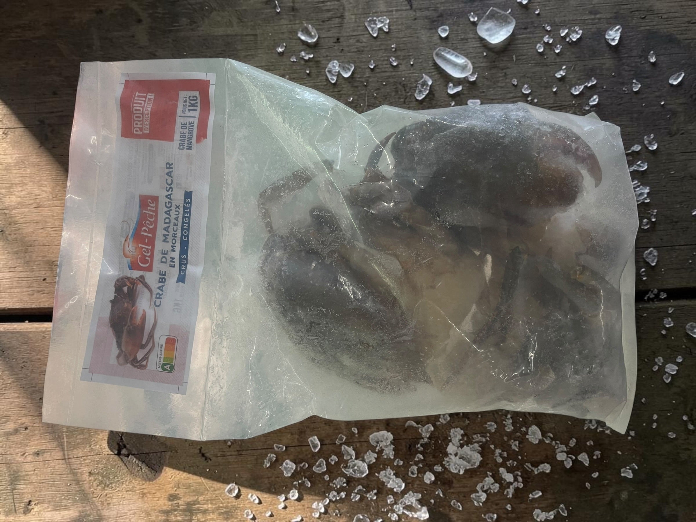 Crabe de madagascar